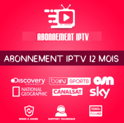 abonnement iptv 12 mois